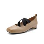 Туфли Мэри Джейн женские Belle, бежевый - фото 5