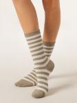 Носки CALZEDONIA, Light beige/Dark beige - фото 2