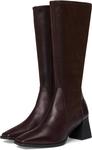 Ботинки Vagabond Shoemakers Women's Hedda Leather Tall Stretch Boots, Chocolate - фото