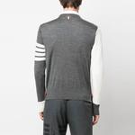 THOM BROWNE Свитер мужской серый - фото 5