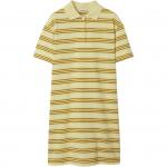 Платье в полоску Burberry, коричневый - фото