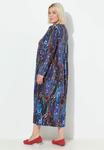Платье Ulla Popken ELECTRIC SWIRL EMPIRE , Royal Blue - фото 3