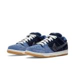 Кроссовки dunk low pro prm sb Nike, синий - фото 3