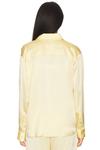 Шелковая рубашка Donni., butter - фото 4