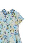 Детское платье Burberry Kids, цвет Light cream - фото 6