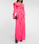 Платье макси со сборками Vivienne Westwood, Pink Neon - фото 2