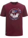 Футболка Jan Vanderstorm Terno, бордовый - фото
