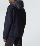 Хлопковая худи на молнии Miu Miu, синий - фото 4