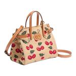 Valentino Рафия кожаная сумка тоут - фото 2