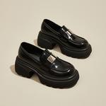 Женские лоферы черные DAPHNE, бежевый - фото 9