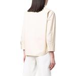 JIL SANDER Женская блузка бежевая - фото 5