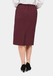 Юбка А-силуэта GOLDNER, Бордо - фото 5