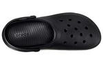 Шлепанцы и сланцы Crocs Off Court Clog 'Black' - фото 3