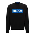 Толстовка HUGO Niero 10249110 BLUE, черный - фото 3