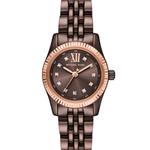 Часы Petite Lexington Pavé Espresso Tone MICHAEL KORS, MK4844 - фото