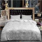 Generic Комплект постельного белья жаккардовый сатин - фото