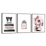 Фреска Reinders Pink Beauty 3-teilig, розовый - фото