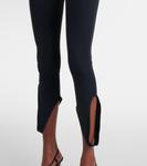 Джерси капри брюки Courrèges, черный - фото 5