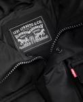 Мужская стеганая куртка с капюшоном Levi's, черный - фото 4