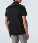 Хлопковая поло Kiton, черный - фото 4