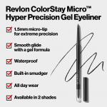Гелевая подводка для глаз ColorStay Micro Hyper Precision Revlon, Brown - фото 4