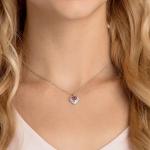 ОДНО ожерелье для женщин Swarovski, серебро - фото 9