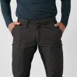 Fjällräven Мужские треккинговые брюки Fjallraven Abisko LiteСнаряжение для активного отдыха, Light Olive - фото 8