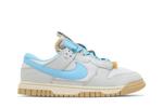 Кроссовки Nike Air Dunk Jumbo 'Photon Dust Baltic Blue', серый - фото 2