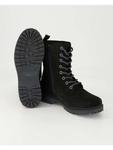 VADO Черные ботинки на шнуровке - фото 5