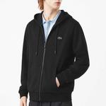 Зип-флисовая толстовка LACOSTE, синий - фото 7