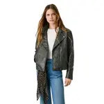 Куртка Pepe Jeans Stacy leather, серый - фото 7