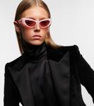 Солнцезащитные очки DG кошачий глаз Dolce&Gabbana, розовый - фото 3