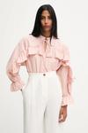Рубашка Answear.Lab, розовый - фото