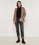 Свитер шерстяной Samsøe Samsøe Anour Loose Fit, коричневый - фото 2