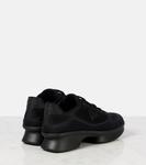 Кроссовки из переработанного нейлона и сетки Prada, черный - фото 2