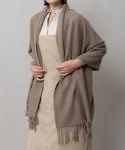 Палантин «Кашемировое прикосновение» Munich, цвет Moca - фото 5