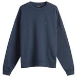 Толстовка с монограммой в рамке Майлза Anine Bing, синий - фото