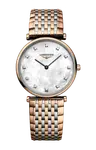 Часы Longines La grande classique с бриллиантами и перламутром 29 мм - фото