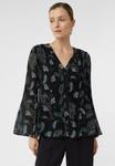 Блуза comma Blouse, Schwarz/Black - фото