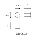 Cosmic Космическая вешалка Architect S+, матовый черный - фото 3