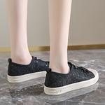 Эспадрильи женские черные/хаки с подвеской бык - фото 7