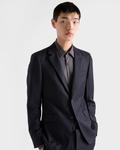 Однобортный костюм из кашемира и шерсти Prada, синий - фото 3