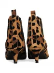 Ботинки на каблуке с анималистичным принтом Deva Carmens, коричневый - фото 3