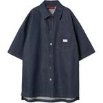 GUCCI Рубашка SS25 мужская темно-синяя - фото 3