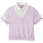 FILA KIDS Поло фиолетовый для подростков - фото