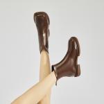 Ботильоны женские Kekafu, коричневый - фото 12