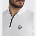 Рубашка-Поло узкого кроя Ea7, белый - фото 4