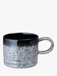Halo Small Ridged керамическая кружка, 295 мл, черная Denby, ack - фото