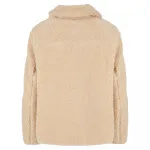 Куртка Urban Classics Sherpa Biker, бежевый - фото 4