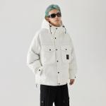 Пуховик Унисекс Белый GOLFCROSS - фото 10